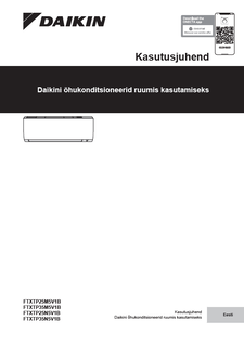 FTXTP-N.FTXTP-M_Operation manual_3PET717028-2B_Estonian download